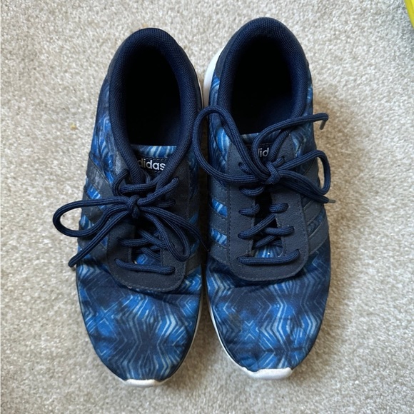Women’s Adidas Blue Lite Racer Shoes 6.5 - Picture 2 of 5